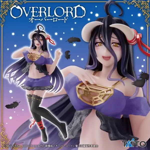 Taito Overlord Albedo Nightwear Version Coreful Figure Renewal